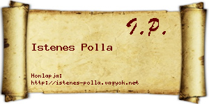 Istenes Polla névjegykártya